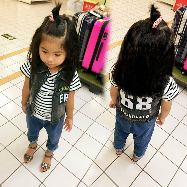 Gilet enfant en toile - Ref 2069386 Image 3