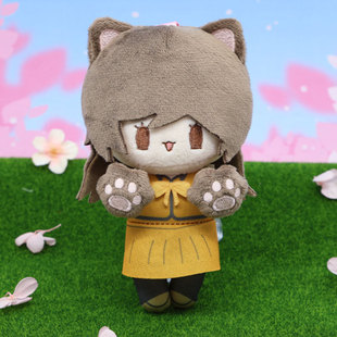 正版 气少女缘结神猫咪毛绒公仔娃娃可爱奈奈生巴卫玩偶 Nullset元