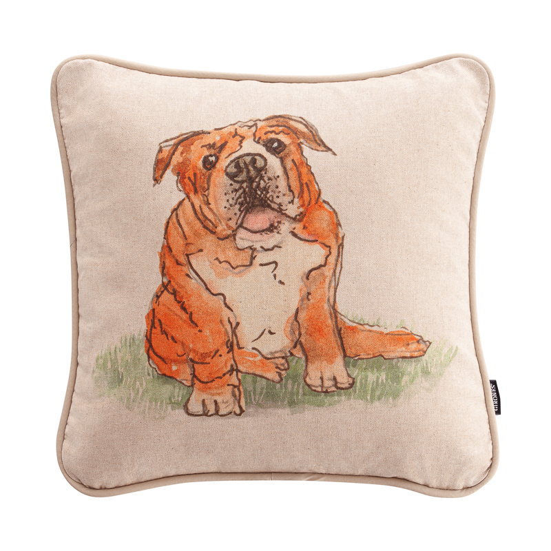 girones进口西班牙棉涤卷边抱枕