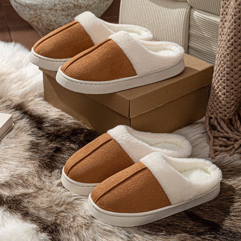 居家棉拖鞋女士秋冬季加绒棉鞋女棉拖鞋男包头拖月子鞋女鞋保暖鞋