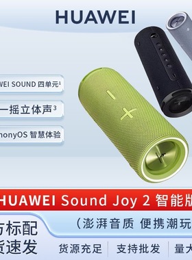 Huawei/华为 Sound Joy 2智能蓝牙音箱户外音响低音炮便携长续航