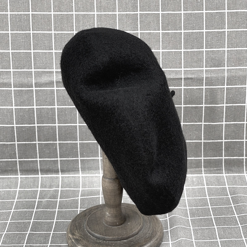 巨显脸小~超大羊毛贝雷帽女秋冬英伦复古画家帽夸张云朵帽网红款,服饰配件/皮带/帽子/围巾,帽子,淘宝优惠券,粉丝福利购,淘宝优惠卷