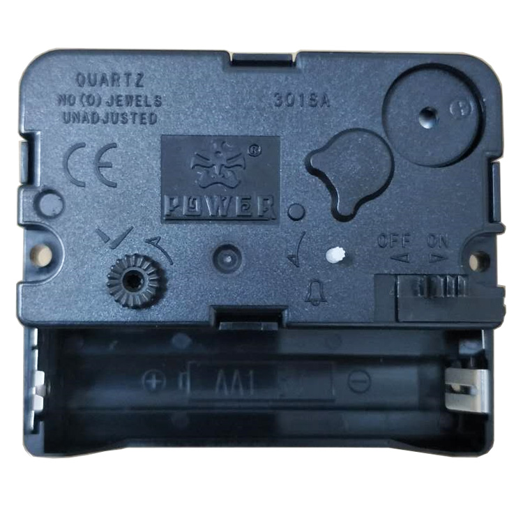 POWER霸王闹钟机芯KS301SA/KS308SA正品配件全新钟表机芯闹钟维修