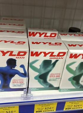 新西兰直邮Wyld 男性女性健康支持片60粒 3件包邮