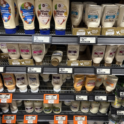 新西兰代购HEINZ亨氏芥末柠檬蛋黄酱蛋黄酱美乃滋沙拉酱四件包邮