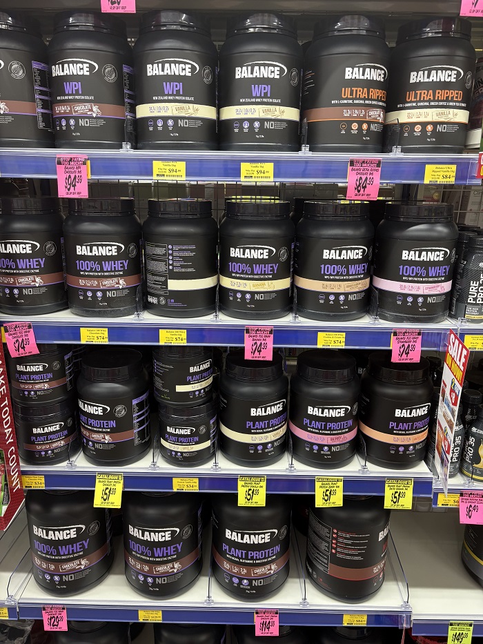 新西兰直邮NutraLife纽乐Balance 100% 增肌乳清蛋白粉 1kg