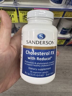 新西兰直邮Sanderson胆固醇清胶囊针叶树血压血脂健康平衡胶囊