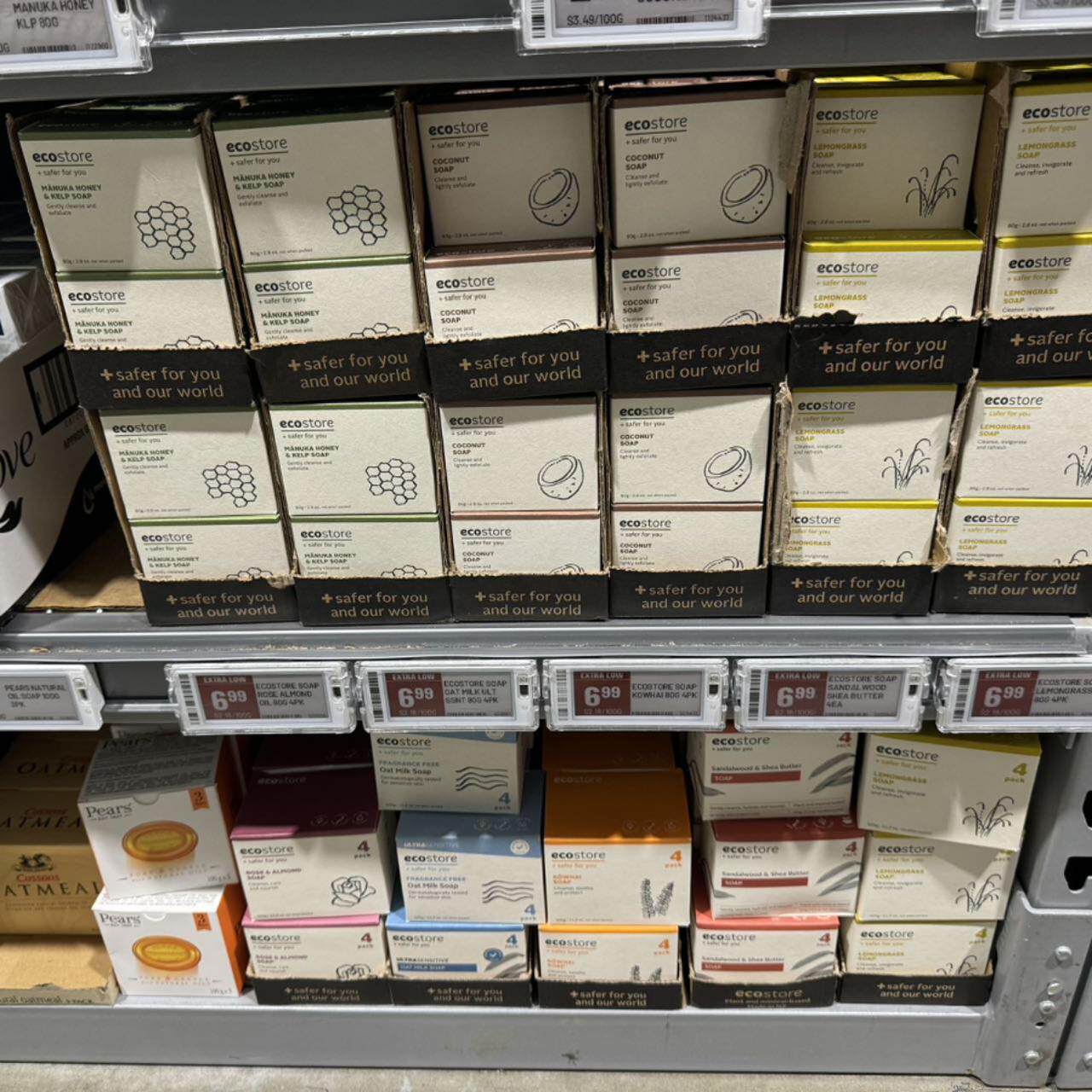 新西兰直邮ECO STORE孕妇婴儿皂纯天然温和滋润蜂蜜皂5件包邮