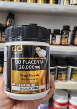 新西兰直邮GO Healthy高之源羊胎素精华胶囊20000mg 180粒