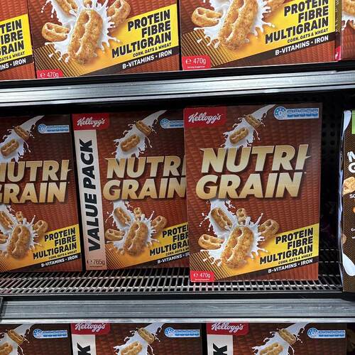 新西兰直邮代Nutri Grain钢铁侠麦片Kelloggs家乐氏营养谷物健康