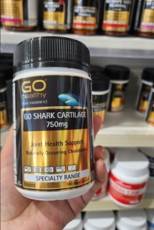 新西兰直邮GO Healthy高之源鲨鱼软骨素750mg 180粒
