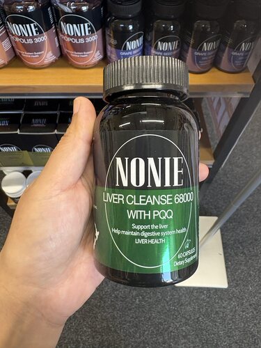 新西兰直邮NONIE 清肝胶囊68000 加PQQ 60粒