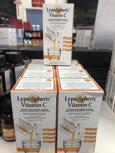 新西兰直邮LivOn Lypo美国脂质体vc维生素C1000mg5.7ml X 30包装
