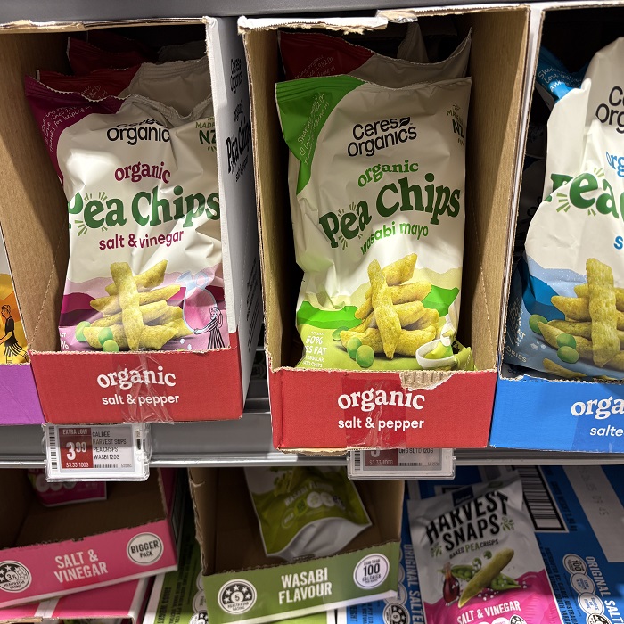 新西兰直邮Ceres Organics 系列零食 有机 豌豆脆 4件包邮