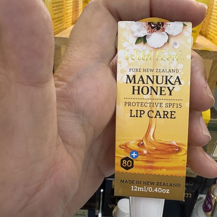 新西兰直邮Parrs帕氏麦卢卡蜂蜜润唇膏唇部SPF15+ 12ml 3件包邮