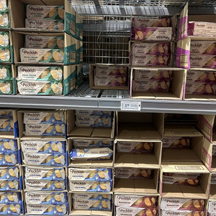 新西兰直邮Peckish Thins Rice Crackers薄脆烘烤米饼大米米饼干