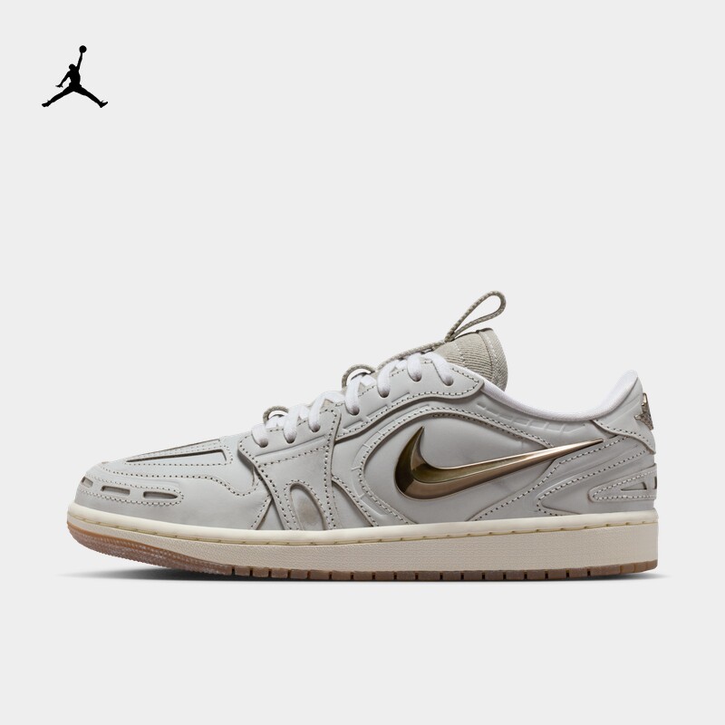 NIKE耐克乔丹板鞋女25新JORDAN 1 MM LOW V3运动训练篮球鞋IM6662