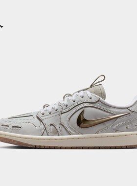【正品】耐克机车风AJ1板鞋女鞋