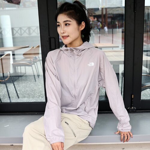 26春夏新品TheNorthFace北面皮肤衣女士户外轻薄拒水防晒外套8BWD