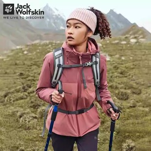Jackwolfskin狼爪冲锋衣女秋冬户外女600蓬鹅绒三合一外套A62510A