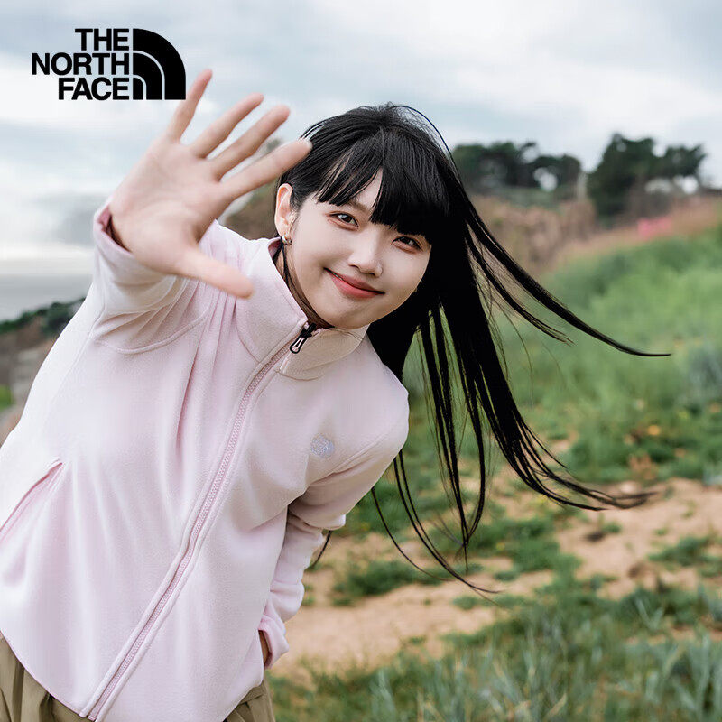 北面抓绒衣女保暖外套