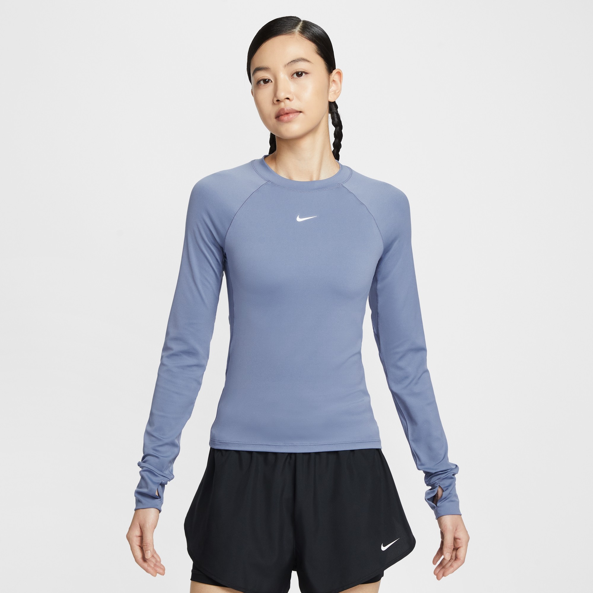 NIKE耐克25秋冬新款女子运动训练速干透气举重上衣长袖T恤FV7846