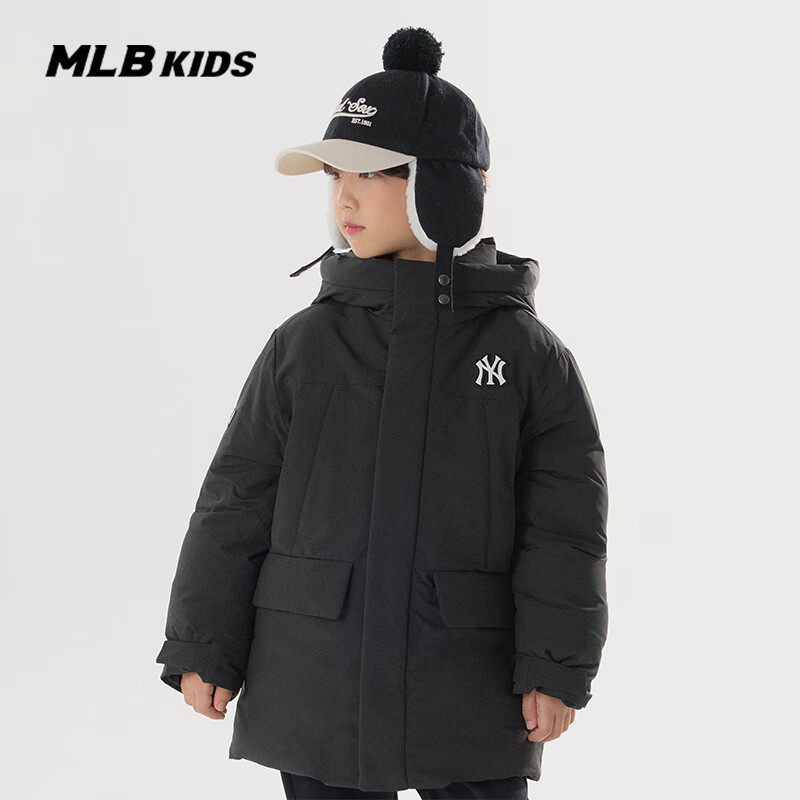 MLB羽绒服男女童款秋冬经典NY标保暖潮流羽绒服外套棉羽7ADJB0746
