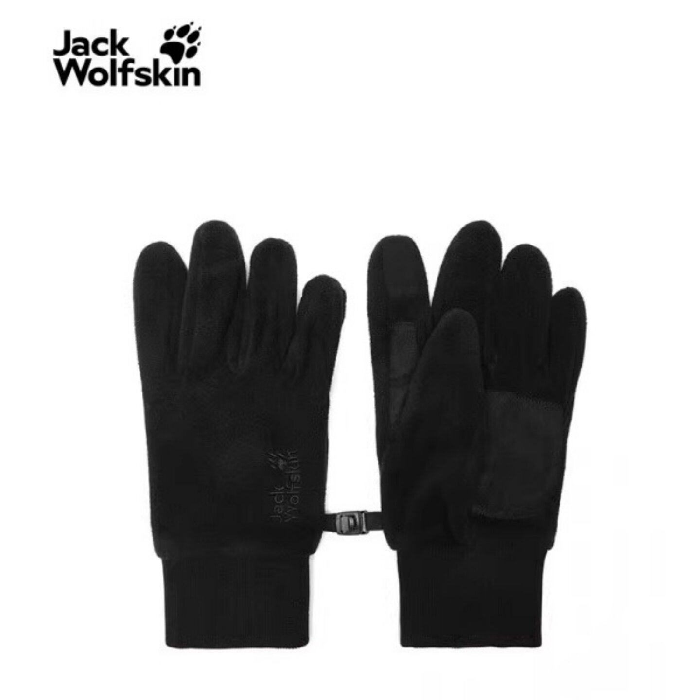 JackWolfskin狼爪手套男女25新款户外骑行徒步抓绒保暖手套A65236