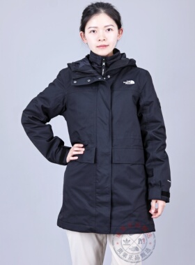 TheNorthFace北面三合一女25秋冬新款户外防水羽绒内胆冲锋衣8ED6