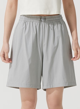 MLB短裤男女同款百搭时尚简约舒适速干梭织运动裤休闲裤3ASMB0153