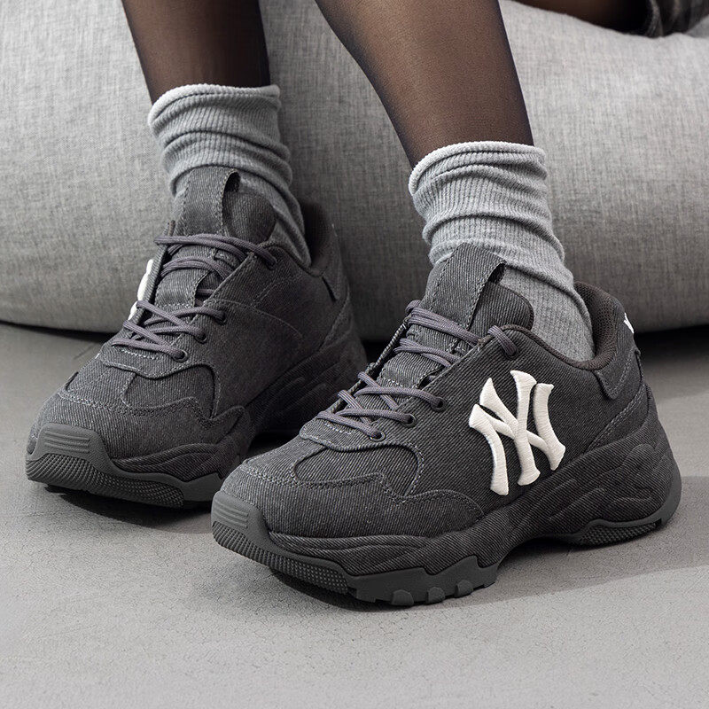 MLB运动鞋男女同款休闲复古时尚潮流百搭增高耐磨老爹鞋3ASHA025N