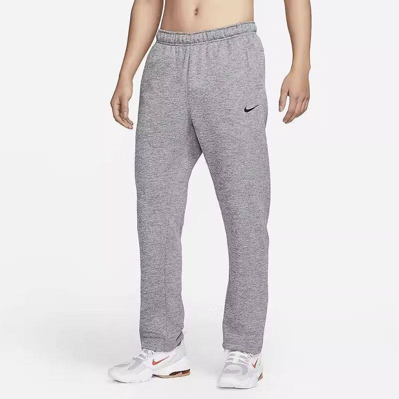 NIKE耐克男直筒裤加绒保暖针织舒适宽松百搭运动裤休闲长裤DQ4857