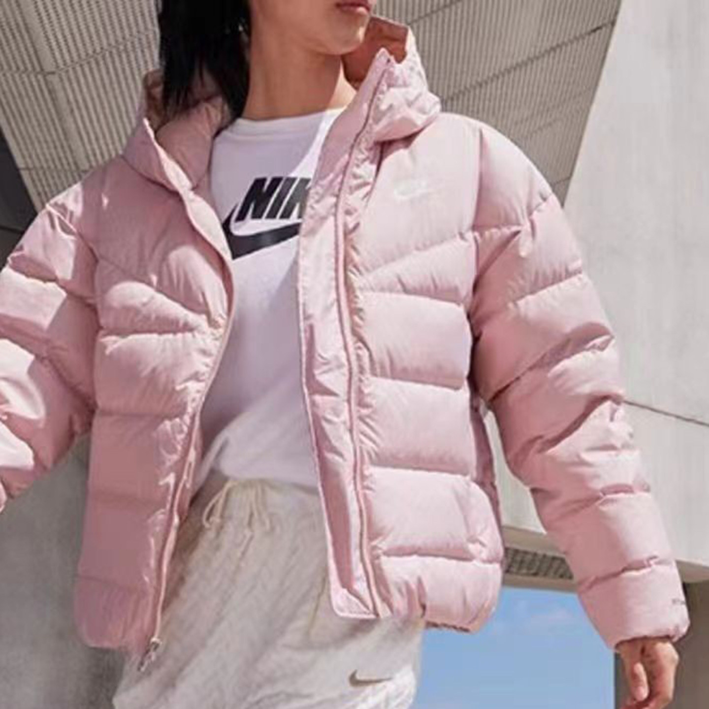 NIKE耐克羽绒服女子秋冬季运动户外风行者系列防风保暖外套DQ5904