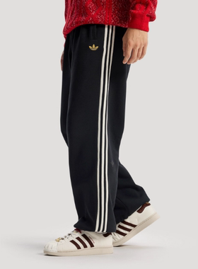 26马年新款Adidas三叶草男运动长裤舒适透气休闲裤KT0652/KT0653