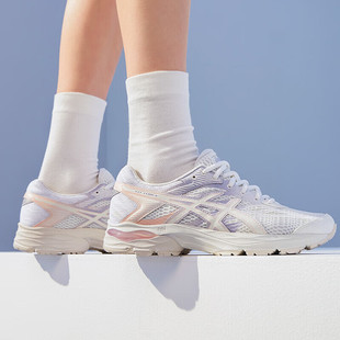 Asics亚瑟士女子Gel-Flux4舒适透气复古运动鞋轻质跑步鞋1012A523