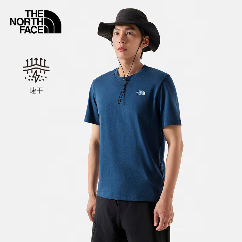 TheNorthFace北面男短袖春夏户外运动速干透气圆领短袖T恤88GU