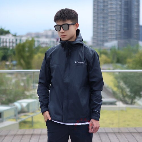 哥伦比亚男户外防风防水夹克外套