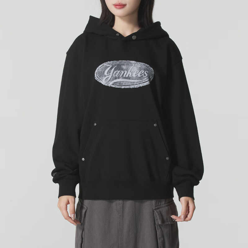 MLB男女同款透气连帽卫衣