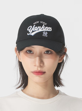 MLB棒球帽男女童25秋季新款时尚运动帽复古休闲帽鸭舌帽7ACPV125N