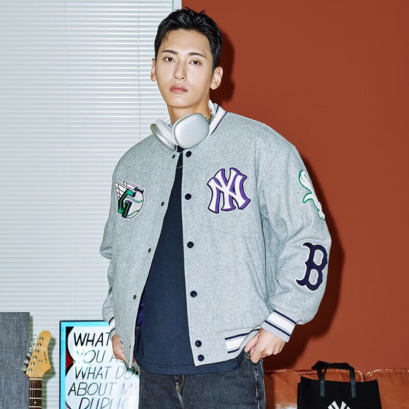 MLB男女款时尚潮流运动夹克外套