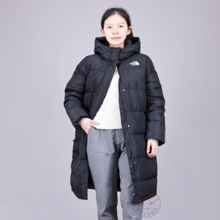 TheNorthFace北面长款 羽绒服女25秋冬户外拒水700蓬鹅绒外套8ED8