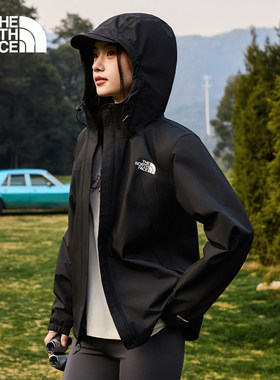 TheNorthFace北面冲锋衣女新款户外硬壳夹克防水防风登山外套8DFA