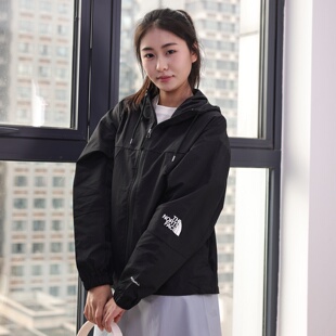 TheNorthFace北面外套女26春夏新款 夹克8EXC 户外防风防泼水短款