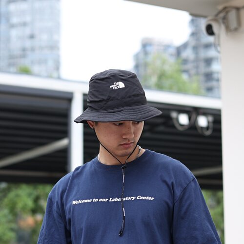 北面渔夫帽男女款防晒遮阳帽