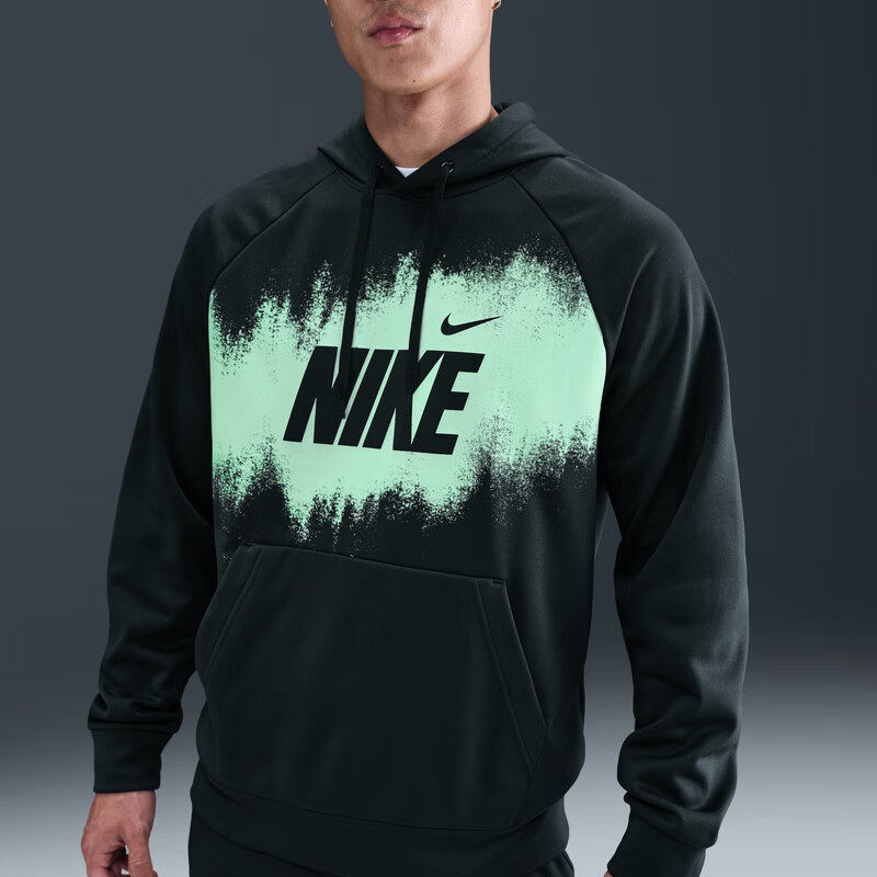 耐克男子加绒连帽衫保暖舒适卫衣