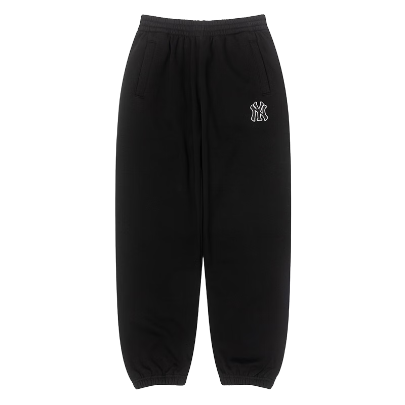 MLB运动裤男女儿童裤25秋季新款休闲裤潮流时尚针织长裤7APTB0656