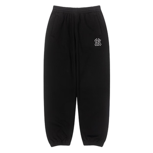 MLB运动裤男女儿童裤25秋季新款休闲裤潮流时尚针织长裤7APTB0656