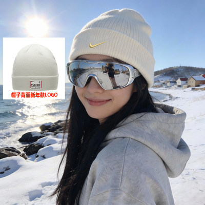 NIKE耐克情侣毛线帽男女灵蛇迎新系列针织帽刺绣时尚运动帽HJ7024