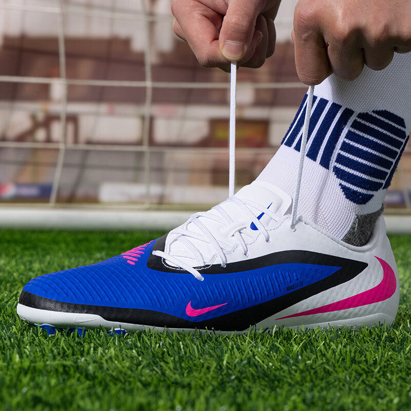 NIKE耐克男款PHANTOM 6 LOW实战训练透气低帮运动AG足球鞋 HQ2322