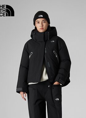 北面羽绒服女防水防风保暖外套
